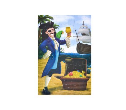 Изображение 3 Пазл Same Toy Пираты 48 эл. - 88101Ut
