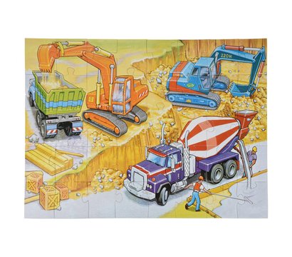 Изображение 5 Пазл Same Toy Строительная техника - 2201Ut