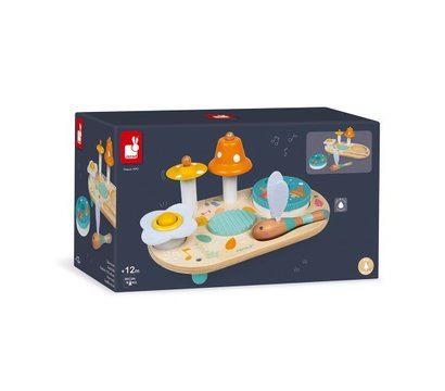 Зображення 7 Розвиваюча іграшка Janod Sweet Pure Музыкальный столик - J05164