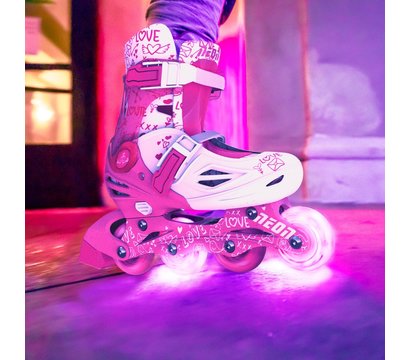 Зображення 9 Ролики для дітей Neon Combo Skates Pink - NT10P4