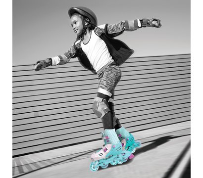 Изображение 10 Ролики для детей Neon Inline Skates Turquoise - NT09T4