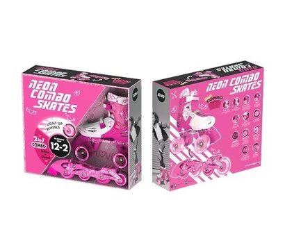 Зображення 10 Ролики для дітей Neon Combo Skates Pink - NT10P4