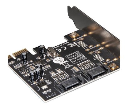Зображення 2 Frime PCI-E to 2 x Sata III, ASM1061 – ECF-PCIEto2SATAIII.LP