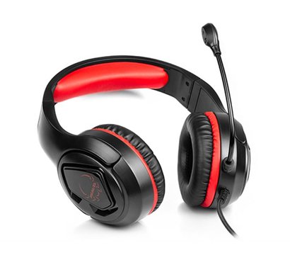 Зображення 3 Навушники REAL-EL GDX-7590 Black/Red для ПК