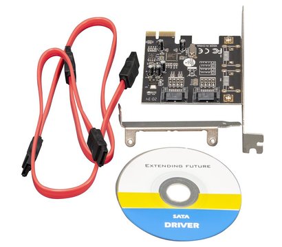 Зображення 4 Frime PCI-E to 2 x Sata III, ASM1061 – ECF-PCIEto2SATAIII.LP