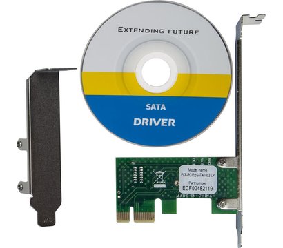 Изображение 4 Frime PCI-E x1 to 2 x SataIII, ASM1061 – ECF-PCIEtoSATAIII003.LP