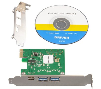 Зображення 6 Frime PCI-E to USB3.0 TYPE-A+C VL805 – ECF-PCIEtoUSB007.LP