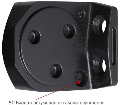 Зображення 3 Дотягувач Ryobi D-2055V BC STD Black до 100 кг, Колір корпусу: чорний