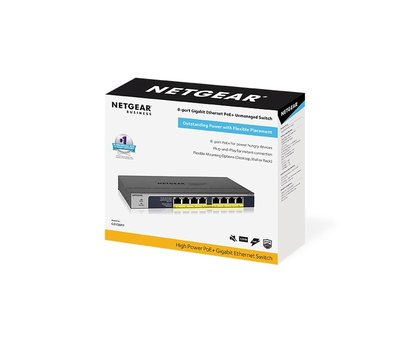 Зображення 9 Комутатор Netgear GS108PP