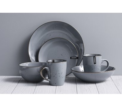 Зображення 4 Тарілка Ardesto Bagheria Grey - AR2920GREY