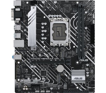 Изображение 5 Материнская плата Asus Prime H610M-A D4 (s1700, Intel H610, PCI-Ex16)