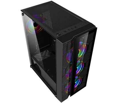 Зображення 6 Корпус Frime Nucleus Black USB 3.0 no PS – Nucleus-U3-GLS-4DTRMLT16.6WP