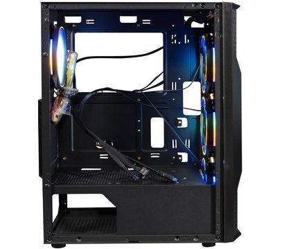 Изображение 7 Корпус Frime Legion Black USB 3.0 no PS – Legion-U3-GLS-4DTRMLT16.6WP