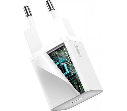 Зображення 4 Зарядний пристрій Baseus With Simple Wisdom White – TZCCSUP-B02