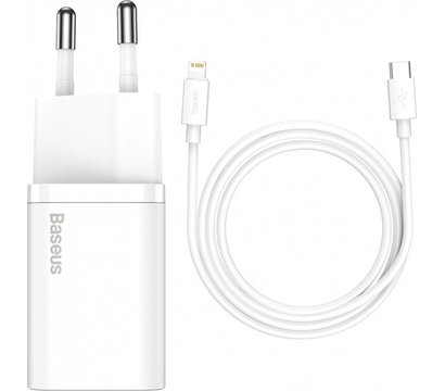 Зображення 6 Зарядний пристрій Baseus With Simple Wisdom White – TZCCSUP-B02