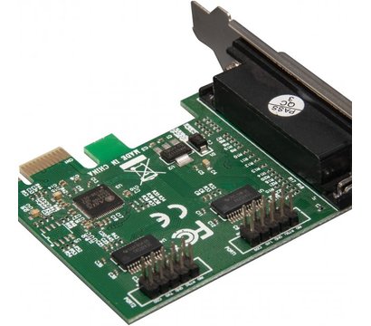 Изображение 4 Frime PCI-E x1 to RS232+LPT (2 порти RS232 + 1порт LPT) – ASIX AX99100
