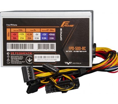 Изображение 2 Блок питания Frime FPO-500-8C OEM
