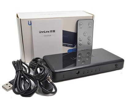Зображення 5 Комутатор UnnLink HDMI Switch 5x1