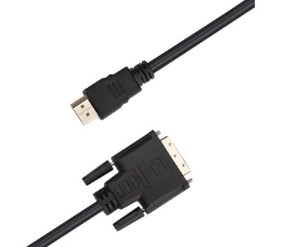 Изображение 2 Кабель мультимедийный ProLogix Premium HDMI-DVI M/M, V1.3, 0,5м - PR-HDMI-DVI-P-01-30-05m