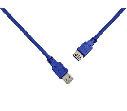 Изображение 2 Кабель ProLogix USB 3.0 AM/AF, 3м, blue - PR-USB-P-11-30-3m
