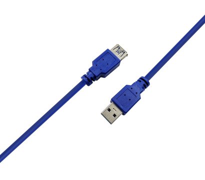 Изображение 3 Кабель ProLogix USB 3.0 AM/AF, 3м, blue - PR-USB-P-11-30-3m
