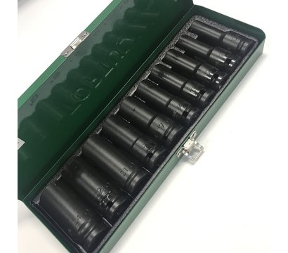 Изображение 3 Торцевые головки Toptul 1/2" 10-24мм 10шт. - GDAD1002