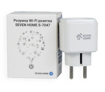 Зображення 5 Smart розетка Seven Home S-7047 3500 Вт