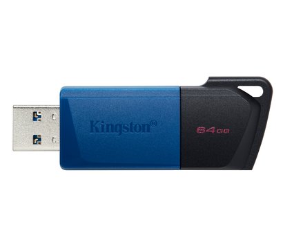 Зображення 5 Накопичувач USB Kingston DataTraveler Exodia M Black/Blue 64GB USB 3.2 - DTXM/64GB