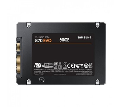 Зображення 3 SSD диск Samsung 870 EVO 500GB 2.5" SATAIII MLC – MZ-77E500B/EU
