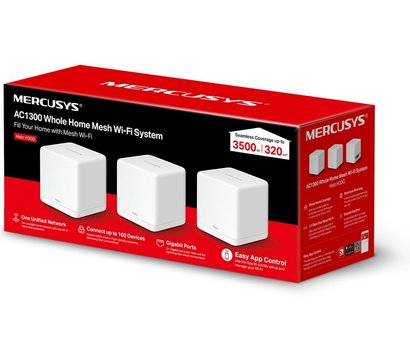 Изображение 3 Роутер Mesh-система Mercusys Halo H30 3PK