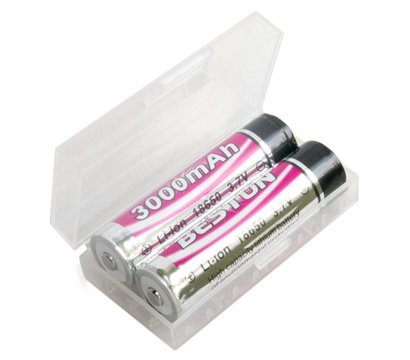 Зображення 2 Акумулятор Beston 18650 Li-Ion 3000mAh case 2шт