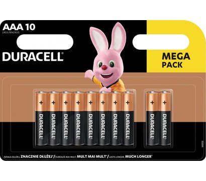 Зображення 2 Батарейка Duracell Basic AAA/LR03 BL 10шт - 5002509