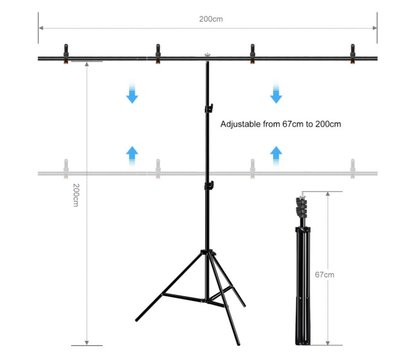 Зображення 2 Фон для фото Puluz PU5205G Chroma key