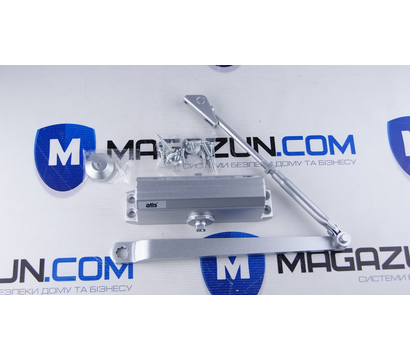 Изображение 3 Доводчик Atis DC-603 Silver до 60 кг, Цвет корпуса: серебристый