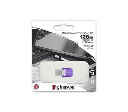 Зображення 3 Накопичувач USB Kingston DataTraveler microDuo 3C 128Gb USB3.0 - DTDUO3CG3/128GB