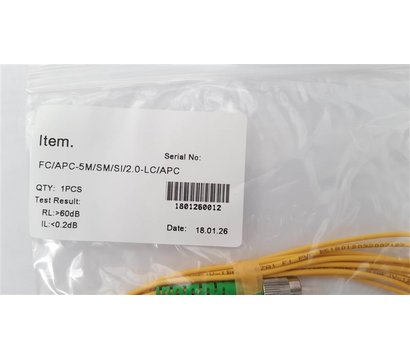Зображення 2 Патч-корд оптичний Abee LC/APC-FC/APC 5м.
