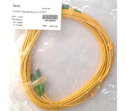 Изображение 2 Патч-корд оптический Abee LC/APC-LC/APC 5м.