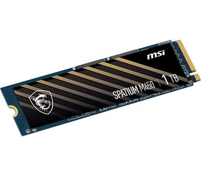 Зображення 2 Накопичувач SSD MSI Spatium M450 1TB M.2 2280 PCIe 4.0 x4 NVMe 3D NAND TLC — S78-440L690-P83