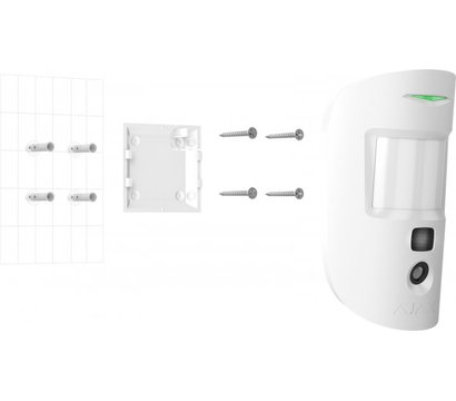 Изображение 5 Датчик движения Ajax MotionCam (PhOD) White накладной, Цвет: белый