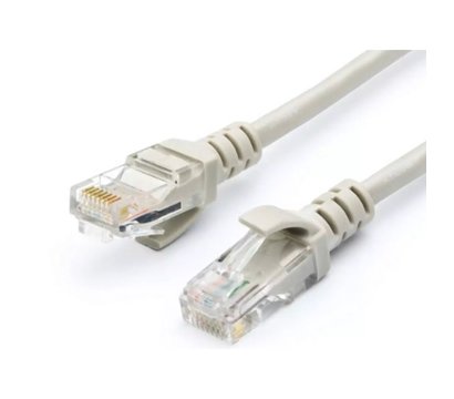 Изображение 2 Патч-корд витая пара Kingda UTP Cat.5e CCA (1 м) grey
