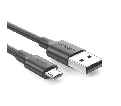 Зображення 2 Кабель Ugreen US289 USB 2.0 AM-MicroUSB M, 2 м, 3.0A Black - 60138