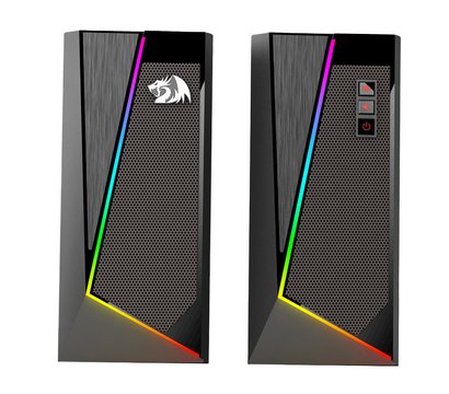 Зображення 3 Акустична система 2.0 Defender Redragon Anvil GS520 USB Black – 77878