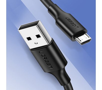 Зображення 4 Кабель Ugreen US289 USB 2.0 AM-MicroUSB M, 2 м, 3.0A Black - 60138