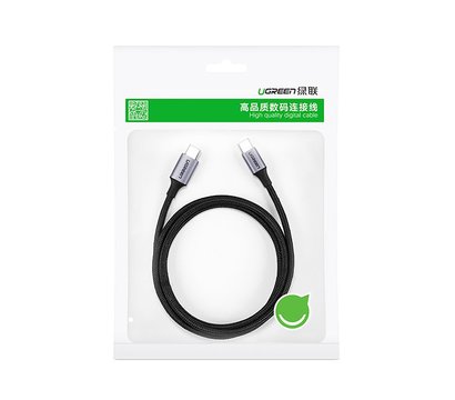 Зображення 3 Кабель Ugreen US261 USB 2.0 Type-C M-M, 2 м, Black - 50152