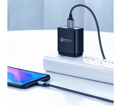 Зображення 4 Кабель Ugreen US288 USB 2.0 AM-Type-C M, 1.5 м, 3.0A Black - 60127