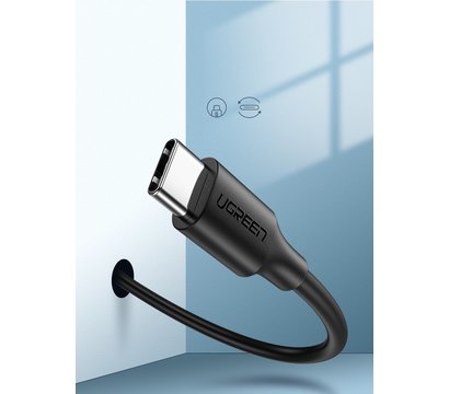 Изображение 4 Кабель Ugreen US287 USB 2.0 AM-Type-C M, 2 м, 3.0A Black - 60118