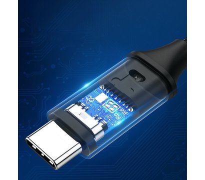 Зображення 5 Кабель Ugreen US261 USB 2.0 Type-C M-M, 2 м, Black - 50152