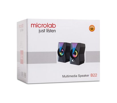 Зображення 5 Акустична система 2.0 MicroLab Black — В-22 USB