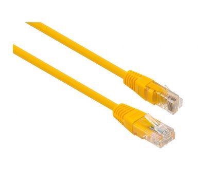 Изображение 2 Патч-корд витая пара Vinga VCPPCCCS1Y UTP Cat.5e (1 м) CCA yellow