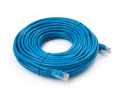 Изображение 2 Патч-корд витая пара Vinga VCPPCC25B UTP Cat.5e (25 м) Cu blue